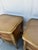 Pair of Vintage French Provincial Louis XV Style Gold Nightstands With Drawers For Sale In New York - Image 6 of 12