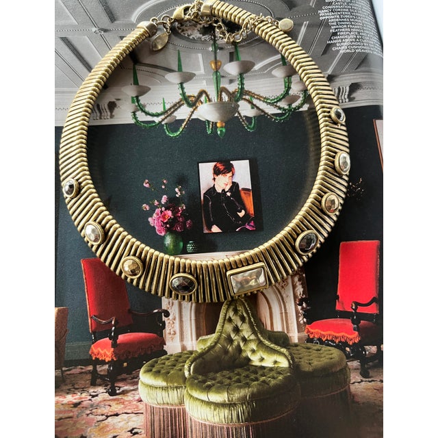 1980s Chico Beaced Collar Necklace For Sale - Image 4 of 11