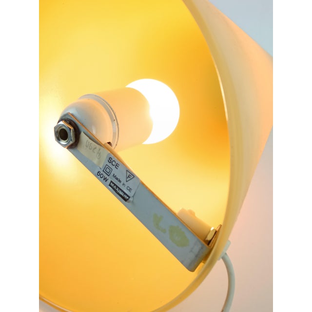 Conical Glass Table Light from SCE, France, 1980s For Sale - Image 7 of 12