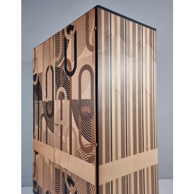 Vintage Wardrobe in Ash, 1970s For Sale - Image 9 of 15