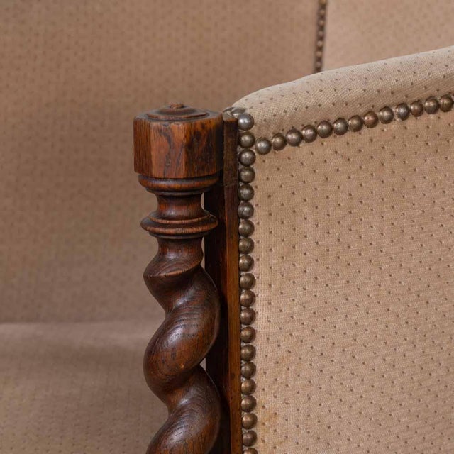 Pair of 19th Century Antique Barley Twist Armchairs For Sale - Image 10 of 18
