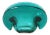 Italian Modern Murano Emerald Green Art Glass Seashell Dish For Sale