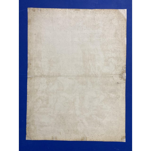 Francesco VILLAMENA (Assisi 1566 † Rome 1626) Moses and the Brazen Serpent Engraving 1597 After a painting by Ferraù...