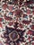 Persian 1940s Jungle Heriz with Duel-Finials Eggshell with Garden of Colors Rug 7.2 x 10.4 For Sale - Image 3 of 13