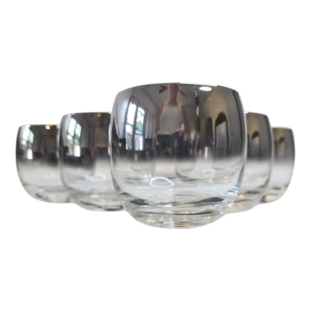 Dorothy Thorpe Style Lowballs- Set of Six For Sale