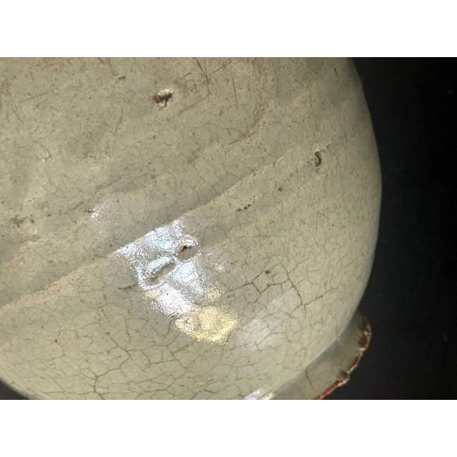 Antique Korean Celadon Bottle Vase Joseon Dynasty For Sale - Image 14 of 16