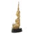 Gilded Bronze Buddha on Wooden Base, Thailand For Sale - Image 11 of 14