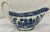 Vintage Wedgwood Blue Willow Gravy/ Sauce Boat From England - Circa 1950 Measures 8" X 5" X 3 1/4"