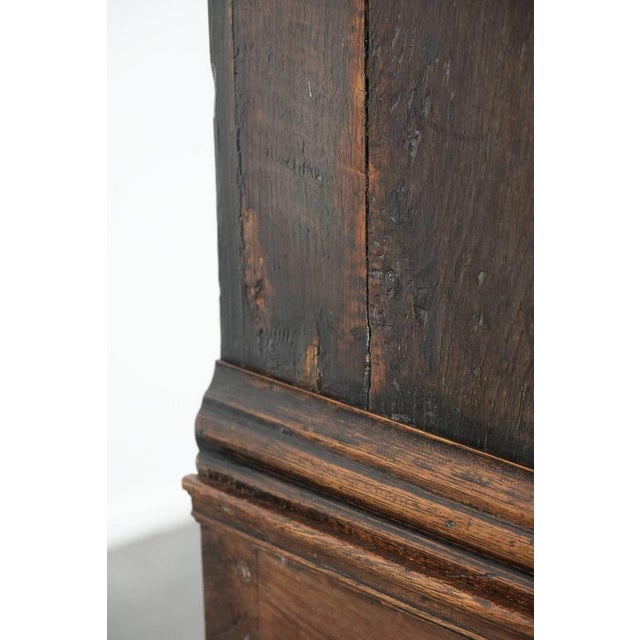 Antique English Oak Cabinet on Stand, 1600s For Sale - Image 14 of 18
