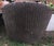 Vintage Brown Wicker Barrel Chair Style of Isamu Kenmochi Damage to Wicker and Paint For Sale - Image 4 of 4