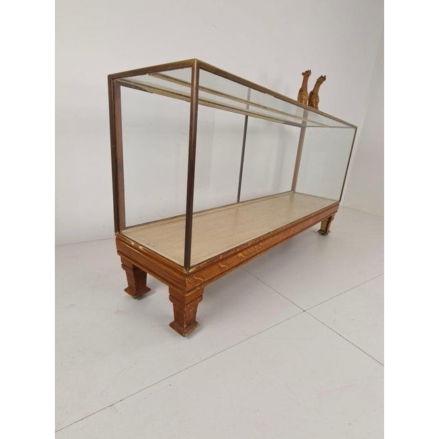 Metal English Brass Store Counter Slim Model with Yard Measurements, 1920s For Sale - Image 7 of 18