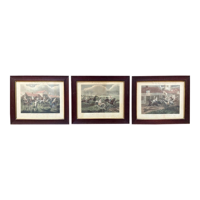 19th Century Etchings - Set of 3 For Sale