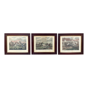 19th Century Etchings - Set of 3