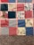 Pink Vintage Multi-Color Pink Queen Quilt Top For Sale - Image 8 of 11