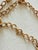 Metal Vintage 1970s Napier Gold Tone Brushed Station Chain Necklace For Sale - Image 7 of 12