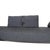 Lawrence Corner Sofa in Grey Fabric from Minotti For Sale - Image 5 of 13