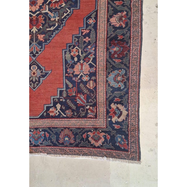 Textile Vintage Anatolian Hand-Knotted Turkish Wool Rug, 6’5” × 4’6” For Sale - Image 7 of 10
