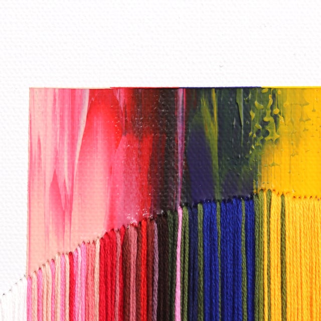 Poor Metronomes of Color - Framed Abstract Contemporary Original Artwork by Raul De La Torre For Sale - Image 4 of 9