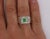 Natural 1.78 Carat Emerald and Diamond 18k Gold Mens Ring Size 9.5 For Sale In Miami - Image 6 of 6