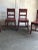 Antique Painted Wooden Dining Chairs, Set of 4 For Sale - Image 6 of 12
