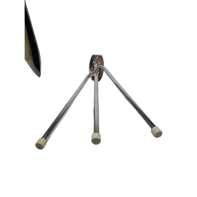 Mid-Century Hanger in Brass and Chrome, Poland, 1950s For Sale - Image 4 of 9