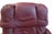 2010s Ekornes Stressless Vegas (Large) Scandinavian Burgundy Leather Size Large Recliner & Ottoman For Sale - Image 5 of 5