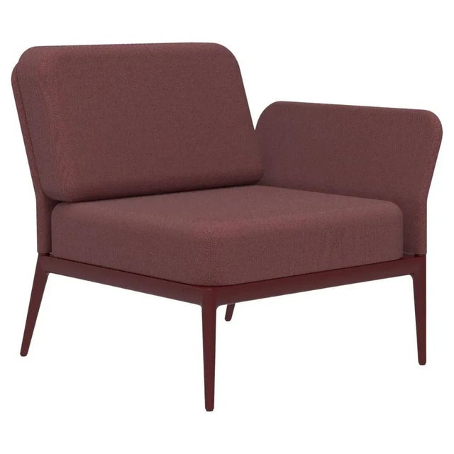 Cover Burgundy Left Modular Sofa by Mowee For Sale - Image 6 of 6