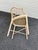 Baker Furniture Vintage Faux Bamboo Cane Seat Tub Chairs With Cane Seat and Cross Stretcher Removable cushions Great...