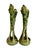 On offer is a pair of Art Nouveau "beetle" vases that represent a prime example of late 19th to early 20th-century...