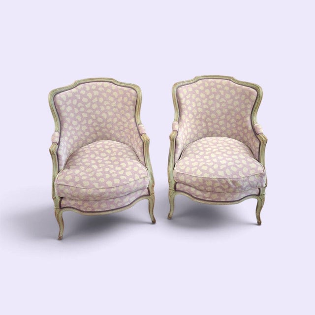 Louis XV Bergère Armchairs, 1960, Set of 2 For Sale - Image 12 of 12