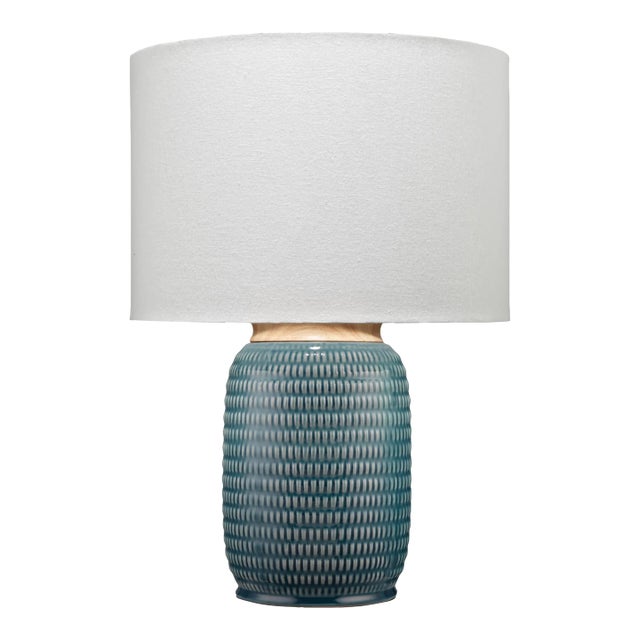 Lifestyle by JY Graham Table Lamp in Cerulean For Sale