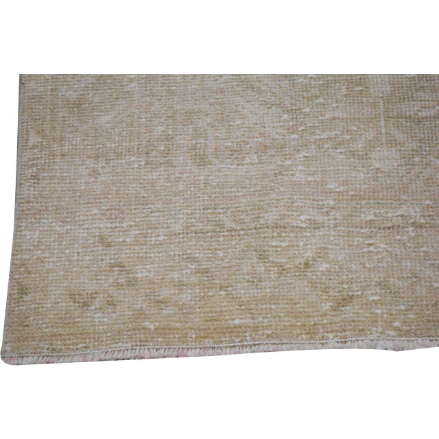 1970s Vintage Turkish Anatolian Knotted Wool Rug, 2'9''x10'5'' For Sale - Image 5 of 5