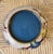 White Vintage Chinese Cloisonne Enamel Bowl With Bluebird and Cherry Blossoms For Sale - Image 8 of 9