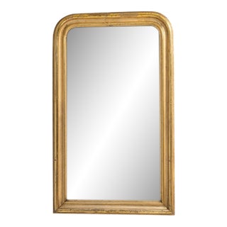 19th Century France Gold Wood Mirror For Sale