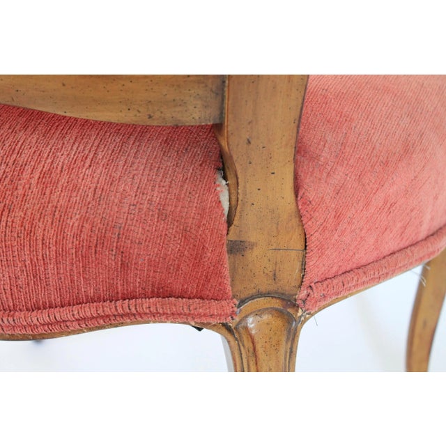 French Louis XV Style Fauteuil For Sale - Image 12 of 13