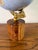 Blue Globe on Wooden Stand With Brass Meridian For Sale - Image 6 of 9