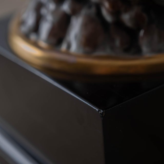 1880s Victorian Porcelain Owl Lamp For Sale - Image 13 of 14