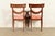 Baker Furniture Style English Regency Carved Mahogany Armchairs, Pair For Sale - Image 12 of 14