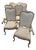 Late 20th Century Minton Spidell Set of 8 French Style Upholstered Armchairs For Sale