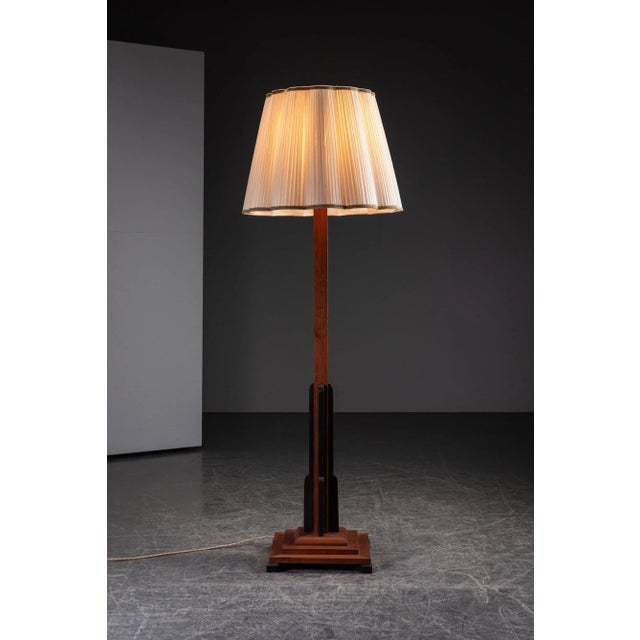 Amsterdam School Standing Lamp, 1980s For Sale - Image 16 of 18