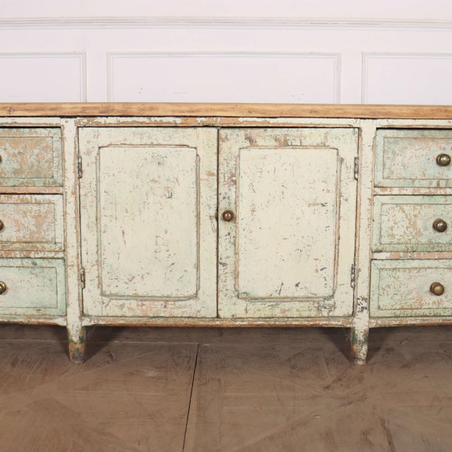 English Country House Dresser Base For Sale - Image 6 of 18