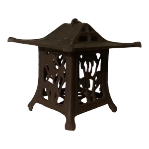 Chinese Cast Iron Pagoda Garden Lantern