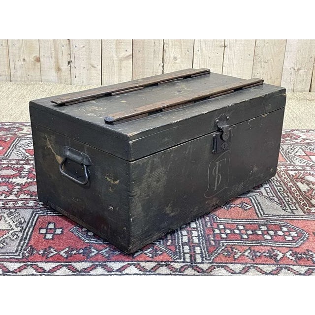20th Century Travel Trunk For Sale - Image 10 of 13