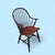 Traditional Set of 6 Er Buck Maple Dining Chairs For Sale - Image 3 of 8