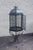Late 20th Century Vintage Wrought Iron Garden Bird Cage On Stand For Sale - Image 5 of 18