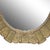Mid 20th Century Mid 20th Century Vintage Oval Louis XVI Giltwood Table Mirror with Bow and Trompe L'Oeil Accents For Sale - Image 5 of 10