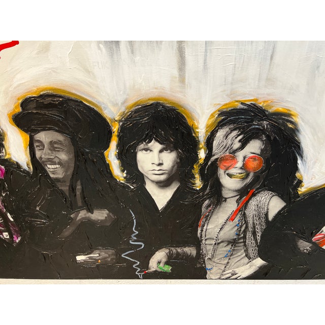 Sculpture Materials "Rock & Roll Legends No. 2" Mixed-Media Pop Art by Hulbert Waldroup For Sale - Image 7 of 16