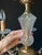 Vintage French Chandelier in Brass and Glass, 1960s For Sale - Image 13 of 16