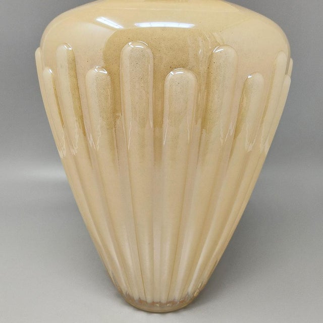 1960s Beige Vase by Michielotto, Italy, 1960s For Sale - Image 5 of 7
