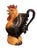 French Majolica Faience Rooster Pitcher Barbotine EB3, 1890s For Sale - Image 3 of 12